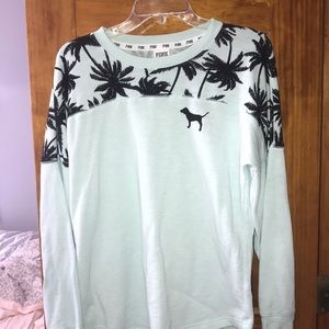 PINK teal/mint pullover